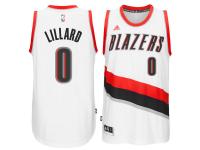 Damian Lillard Portland Trail Blazers adidas Swingman climacool Jersey - White