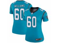 Daryl Williams Women's Carolina Panthers Nike Color Rush Jersey - Legend Vapor Untouchable Blue
