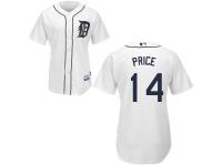David Price Detroit Tigers Majestic 6300 Player Authentic Jersey - White