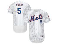 David Wright New York Mets Majestic Flexbase Authentic Collection Player Jersey - White