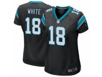 DeAndrew White Women's Carolina Panthers Nike Black Team Color Jersey - Game White