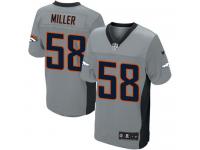 Denver Broncos Von Miller Youth Jersey - Grey Shadow Nike NFL #58 Game