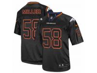 Denver Broncos Von Miller Youth Jersey - Lights Out Black Nike NFL #58 Game