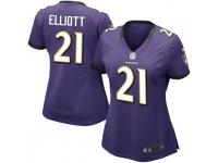 DeShon Elliott Baltimore Ravens Women's Limited Team Color Vapor Untouchable Nike Jersey - Purple