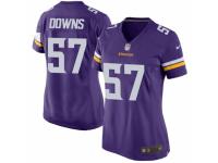 Devante Downs Women's Minnesota Vikings Nike Team Color Jersey - Game Purple