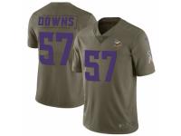 Devante Downs Youth Minnesota Vikings Nike 2017 Salute to Service Jersey - Limited Green