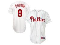 Domonic Brown Philadelphia Phillies Majestic Replica Player Jersey - White