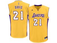 Ed Davis Los Angeles Lakers adidas Replica Jersey - Gold