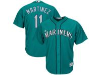 Edgar Martinez Seattle Mariners Majestic Official Cool Base Player Jersey - Teal