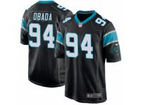 Efe Obada Men's Carolina Panthers Nike Team Color Jersey - Game Black
