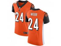 Elite Men's B.W. Webb Cincinnati Bengals Nike Alternate Vapor Untouchable Jersey - Orange