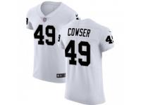 Elite Men's James Cowser Oakland Raiders Nike Vapor Untouchable Jersey - White