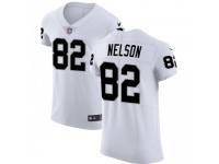 Elite Men's Jordy Nelson Oakland Raiders Nike Vapor Untouchable Jersey - White