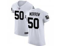 Elite Men's Nicholas Morrow Oakland Raiders Nike Vapor Untouchable Jersey - White