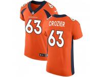 Elite Men's Ryan Crozier Denver Broncos Nike Team Color Vapor Untouchable Jersey - Orange