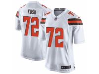 Eric Kush Men's Cleveland Browns Nike Jersey - Game White