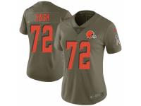Eric Kush Women's Cleveland Browns Nike 2017 Salute to Service Jersey - Limited Green