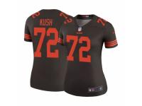 Eric Kush Women's Cleveland Browns Nike Color Rush Jersey - Legend Vapor Untouchable Brown