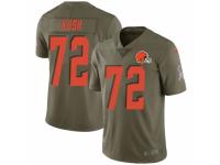 Eric Kush Youth Cleveland Browns Nike 2017 Salute to Service Jersey - Limited Green