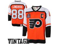 Eric Lindros Philadelphia Flyers Mitchell & Ness Throwback Authentic Vintage Jersey - Orange