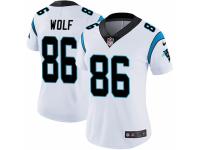 Ethan Wolf Women's Carolina Panthers Nike Vapor Untouchable Jersey - Limited White