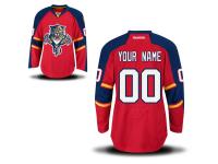 Florida Panthers Reebok EDGE Authentic Custom Home Jersey C Red