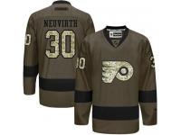 Flyers #30 Michal Neuvirth Green Salute to Service Stitched NHL Jersey