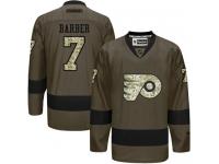 Flyers #7 Bill Barber Green Salute to Service Stitched NHL Jersey