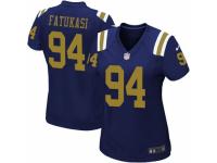 Folorunso Fatukasi Women's New York Jets Nike Alternate Jersey - Game Navy Blue