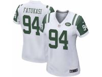 Folorunso Fatukasi Women's New York Jets Nike Jersey - Game White