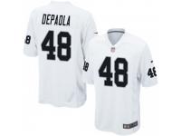 Game Men's Andrew DePaola Oakland Raiders Nike Jersey - White