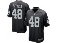 Game Men's Andrew DePaola Oakland Raiders Nike Team Color Jersey - Black