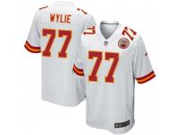 Game Men's Andrew Wylie Kansas City Chiefs Nike Jersey - White