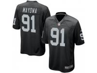 Game Men's Benson Mayowa Oakland Raiders Nike Team Color Jersey - Black