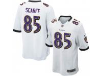 Game Men's Charles Scarff Baltimore Ravens Nike Jersey - White