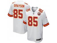 Game Men's Davon Grayson Kansas City Chiefs Nike Jersey - White