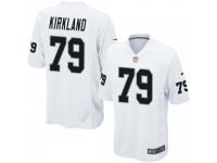 Game Men's Denver Kirkland Oakland Raiders Nike Jersey - White