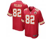 Game Men's Deon Yelder Kansas City Chiefs Nike Team Color Jersey - Red