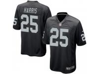 Game Men's Erik Harris Oakland Raiders Nike Team Color Jersey - Black