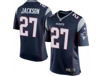 Game Men's J.C. Jackson New England Patriots Nike Team Color Jersey - Navy Blue