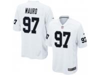 Game Men's Josh Mauro Oakland Raiders Nike Jersey - White