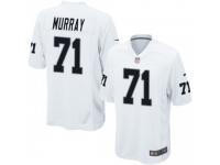 Game Men's Justin Murray Oakland Raiders Nike Jersey - White