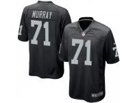 Game Men's Justin Murray Oakland Raiders Nike Team Color Jersey - Black