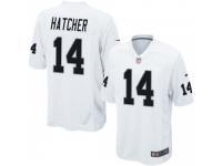 Game Men's Keon Hatcher Oakland Raiders Nike Jersey - White