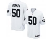 Game Men's Nicholas Morrow Oakland Raiders Nike Jersey - White