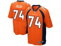 Game Men's Nico Falah Denver Broncos Nike Team Color Jersey - Orange