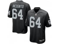 Game Men's Richie Incognito Oakland Raiders Nike Team Color Jersey - Black