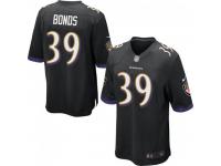 Game Men's Terrell Bonds Baltimore Ravens Nike Jersey - Black