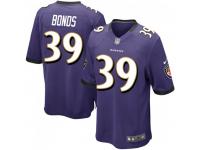 Game Men's Terrell Bonds Baltimore Ravens Nike Team Color Jersey - Purple