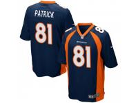 Game Men's Tim Patrick Denver Broncos Nike Alternate Jersey - Navy Blue